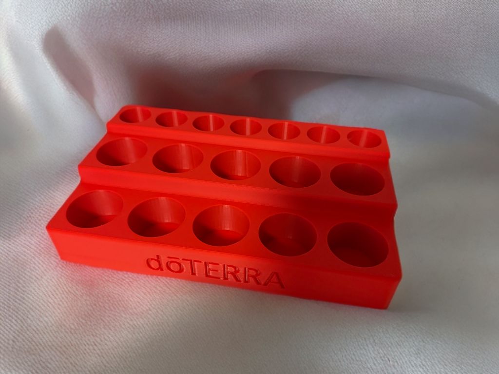 Suport roll on + sticlute 15 ml ulei esential rosu